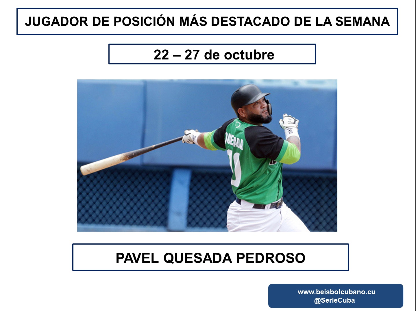 Pavel sigue indomable en la Liga Cubana